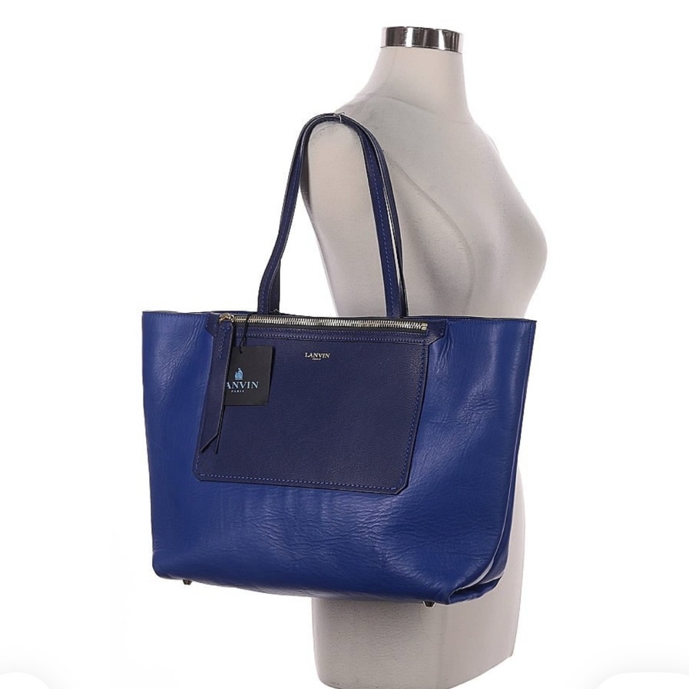 🔥NWT 🔥Lanvin 🔥Royal Blue Tote Bag